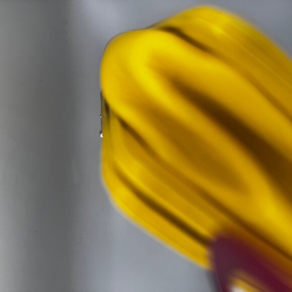 Chanel Yellow Tweed & Leather Chevron Shoulder Bag with COA - Picture 15 of 16